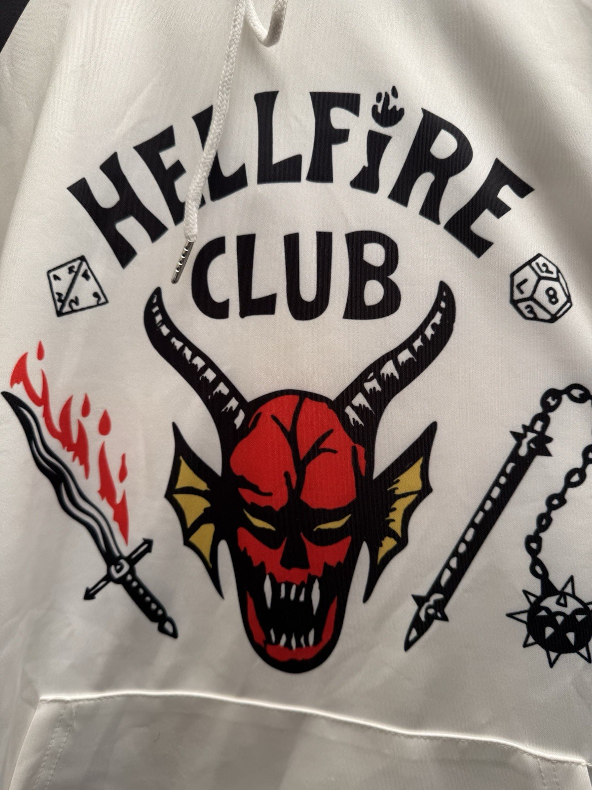 Stranger Things Hellfire Club Pullover Sweatshirt… - image 4