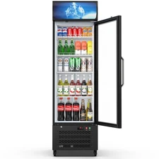 14.8 Cu Ft Commercial Merchandiser Refrigerator Upright Beverage Fridge Cooler