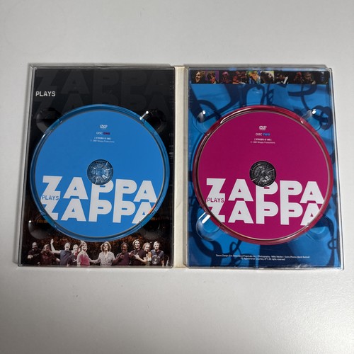 Zappa Plays Zappa 2 Disc DVD Live Dweezil Zappa Steve Vai 2007 Muppy Productions - Picture 2 of 7