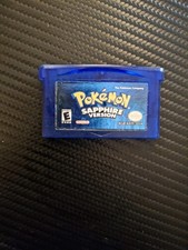 Pokemon Sapphire Version Game Boy Advance Cartridge
