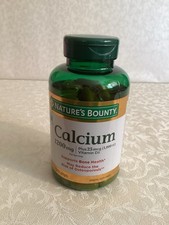 Nature's Bounty Calcium 1200 mg with 1000 IU Vitamin D3 120 Count Pack of 1 