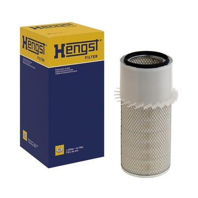 Luftfilter-Einsatz 416 mm HENGST FILTER passend für u.a. POCLAIN