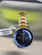 Maserati Herren Chronograph Quarz blau Tachym...