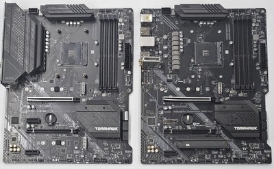 Lot of 2 - MSI | MAG B550 Tomahawk MAX WIFI | DDR4 Motherboard -FOR PARTS ONLY