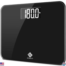 Etekcity Digital Body Weight Scale - Extra Wide, 440 lb Capacity, Large Display