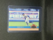 2022 Topps Stadium Club Mookie Betts 1991 Design Variation Dodgers SSP #150