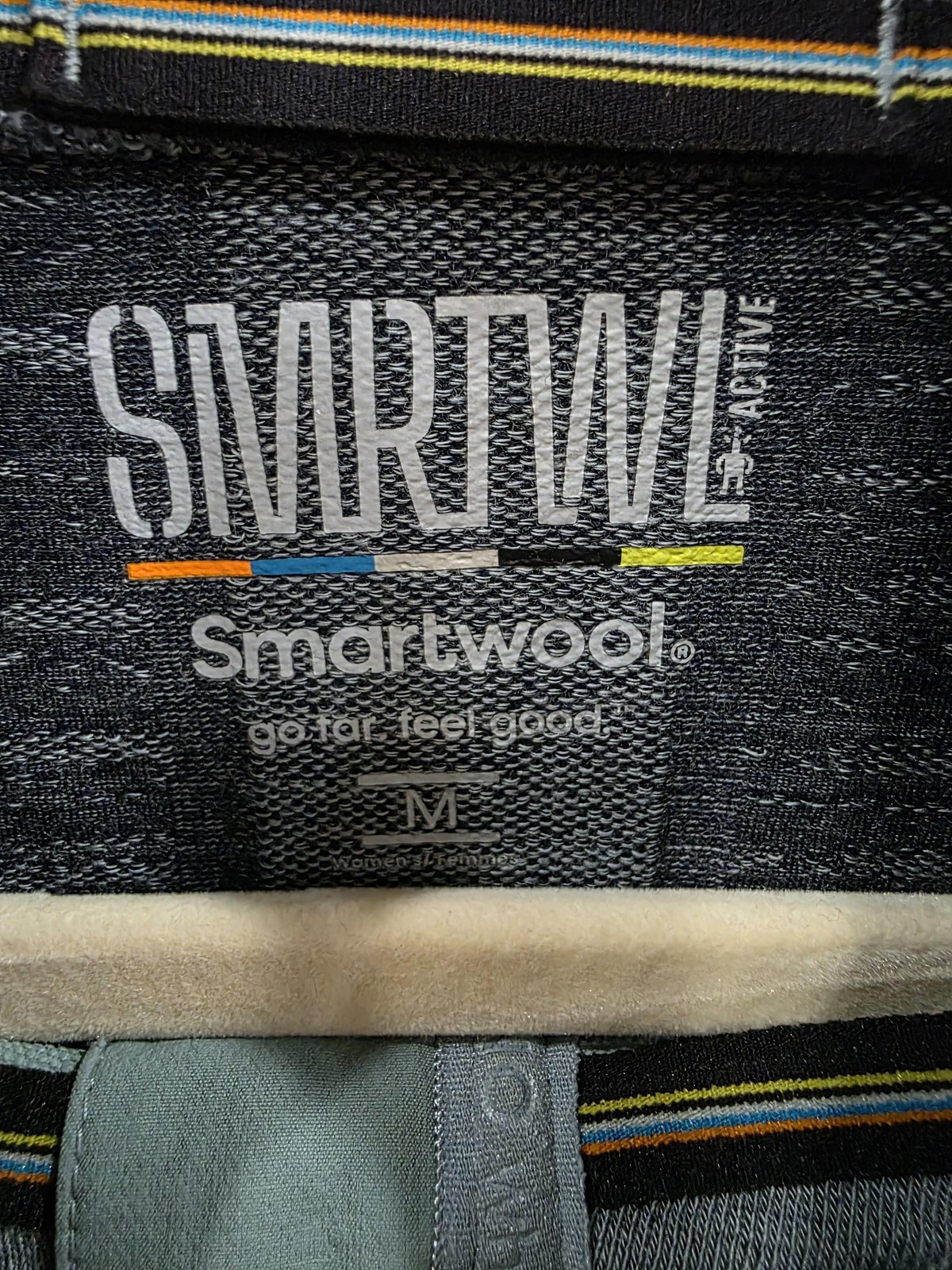 Smartwool Active Jacket Womens Medium Gray Full Z… - image 2