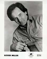 Roger Miller 8x10 B&W Promotional Publicity Photo Scotti Brothers ICM Country