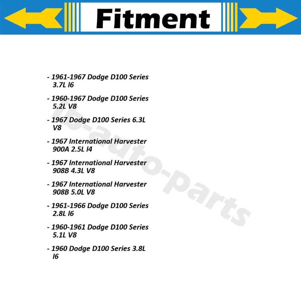 Для International Harvester 908B 5,0 л 1967 передний тормозной шланг Dorman 2 шт. - Изображение 3 из 4