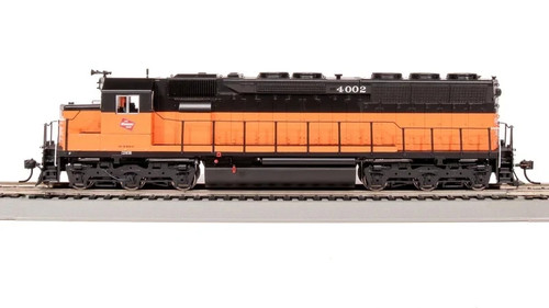 Broadway Limited HO 9004 EMD SD45 nariz baja - sigilo - Milwaukee Road #4002 | Zustand: New