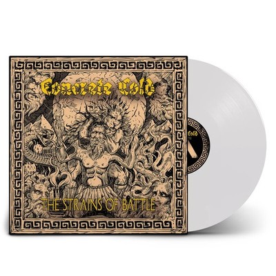 CONCRETE COLD - The Strains Of Battle [WHITE LP]