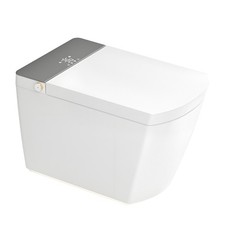 Modern Integrated Smart Toilet,Heated Seat,Auto Lid,Warm Water Multi-Flush Modes