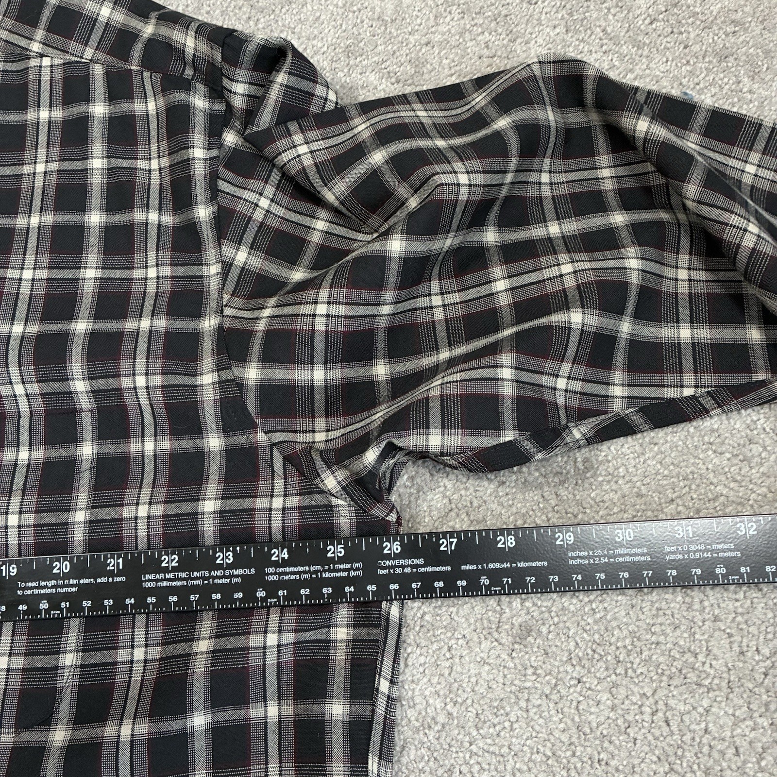 Vintage Sir Pendleton Button Down Wool Shirt Mens… - image 3