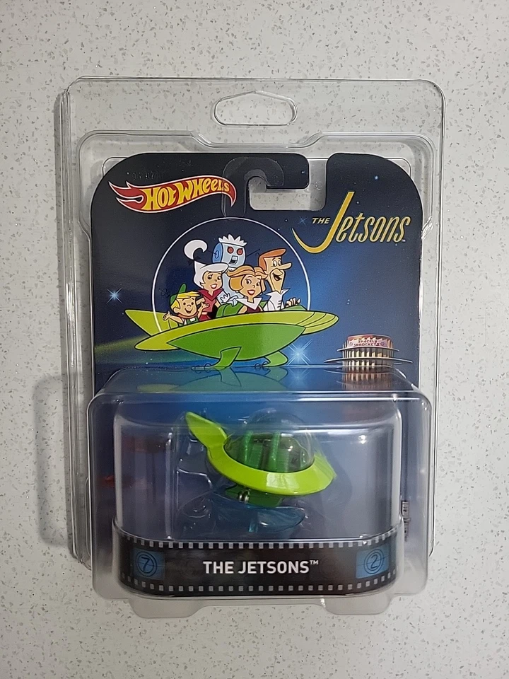 Лот товаров Hot Wheels из 7 Hanna-Barbera Premium поп-культура Flintstones Jetsons  - Изображение 2 из 4
