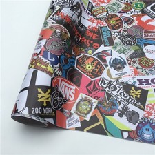 Sticker Bombvinyl Wrap Decals Film Graffiti Cartoon Anime Jdm Usdm Sheet Diy