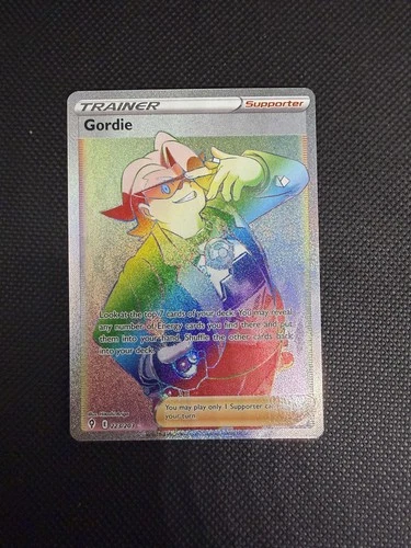 Pokémon TCG Gordie Evolving Skies 223/203 Holo Secret Rare NM