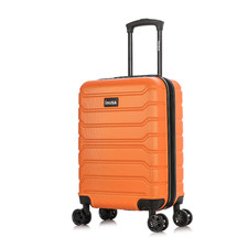 InUSA Trend 20" Hardside Lightweight Luggage w/ Spinner Wheels, Handle, Orange