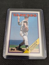 Topps 1988 Tommy John #611 New York Yankees MLB Baseball Card