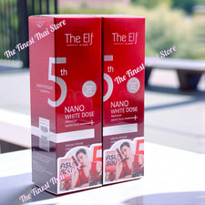 The Elf Nano White Dose Serum Brightening Body Serum New Package 60ml pack of 2