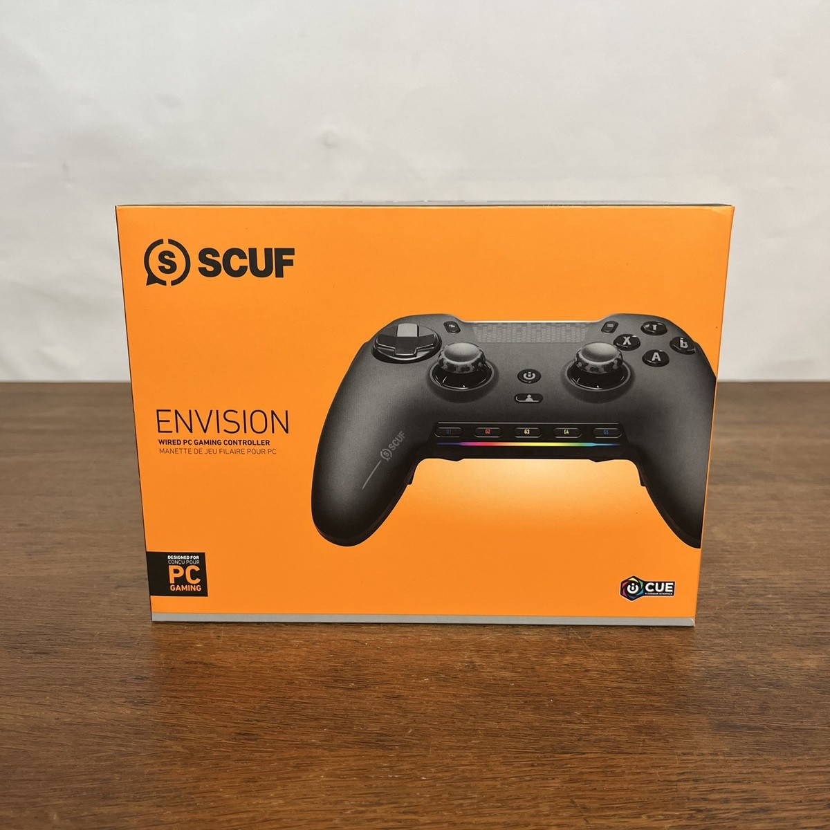 SCUF - ENVISION Wired Gaming Controller for PC - Black