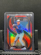 Will Wagner RC 2025 Select -  Premier - Red Prizm #65/149 - #111 Blue Jays