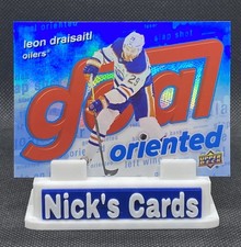 2025-26 Upper Deck - Goal Oriented #GO-1 Leon Draisaitl Edmonton Oilers