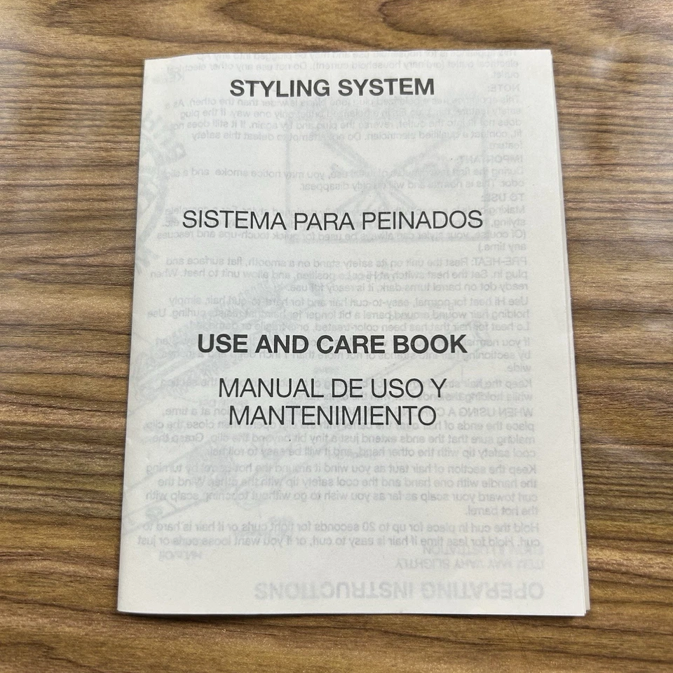 Vintage Windmere Four Way Curls Hair Styling System Curling Irons Brush TESTED - Image 3 of 4