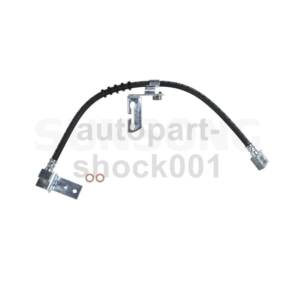 Mangueira de linha de freio dianteiro Sunsong compatível com 1998 1995 1996 1997 1999 Dodge Neon_AH - Imagem 2 de 4