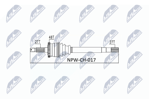 NTY Antriebswelle NPW-CH-017 FüR Jeep-image