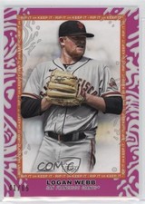 2022 Topps Rip Fuchsia Ripped 41/65 Logan Webb #17 4z8