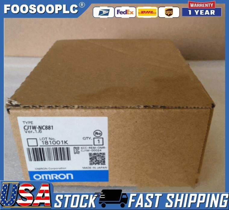1PC Omron CJ1W-NC881 PLC Position Control Unit Module CJ1WNC881 New In Box