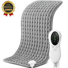 33" x 17" Back/Neck/Shoulder/Pain Relief Heating Pad 10 Temperature Controllers