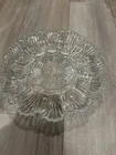 Vintage Anchor Hocking Clear Glass Deviled Egg Dish
