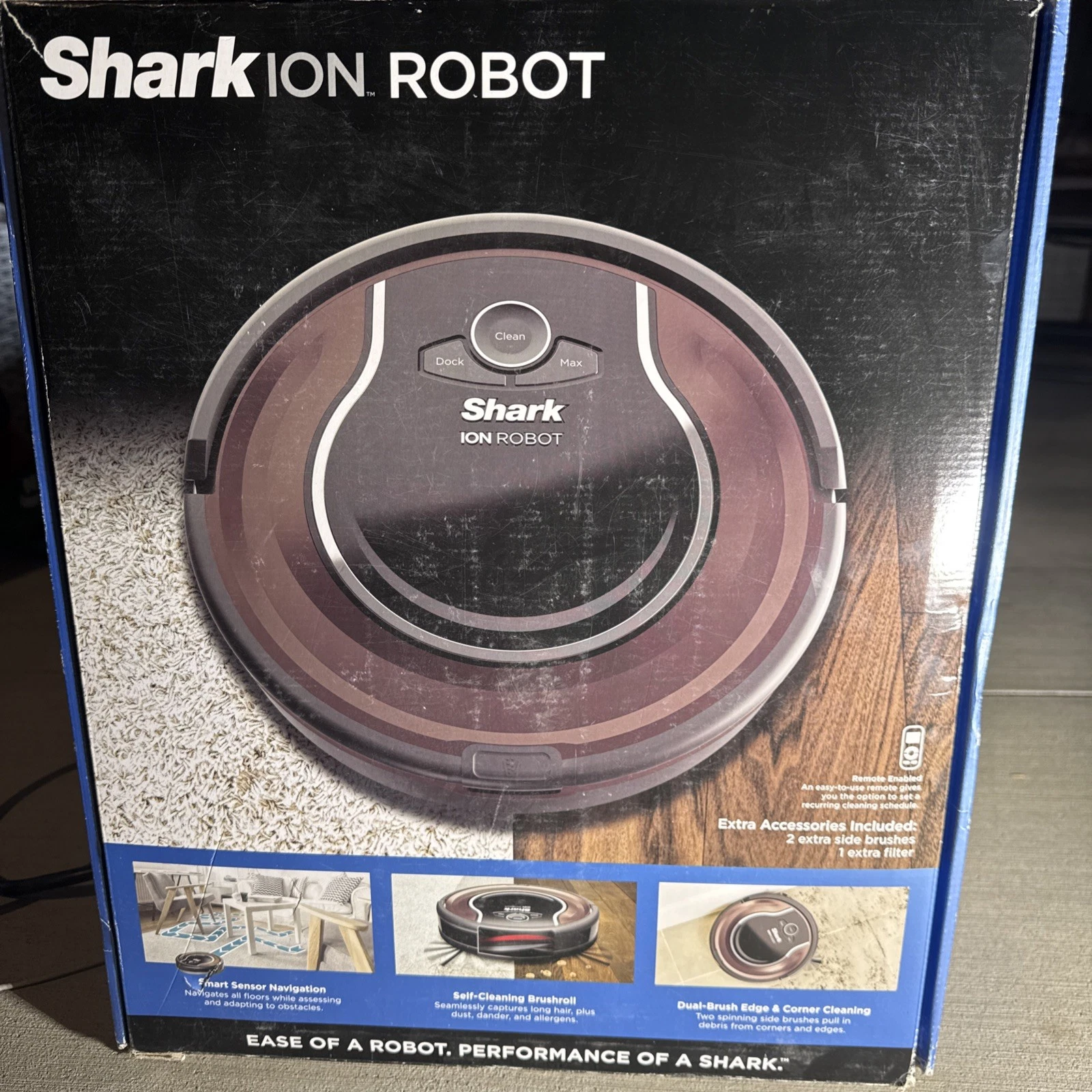 Shark Ion Robot. Ease Of A Robot. Performance Of A Shark.