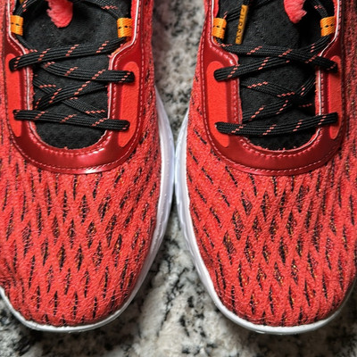 Under Armour Team Curry 9 Sesame Street Elmo Orange (Red) Black