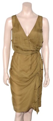 fendi wrap dress