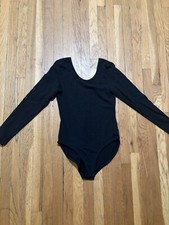 American Apparel Black Bodysuit NWOT
