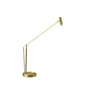 gold led desk lamp