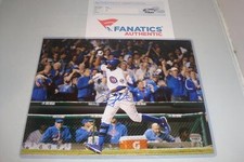 Dexter Fowler signed Chicago Cubs photo - World Series Champion - Fanatics Auth