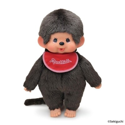 Monchhichi Premium Standard L Size Boy Plush Brown Sekiguchi