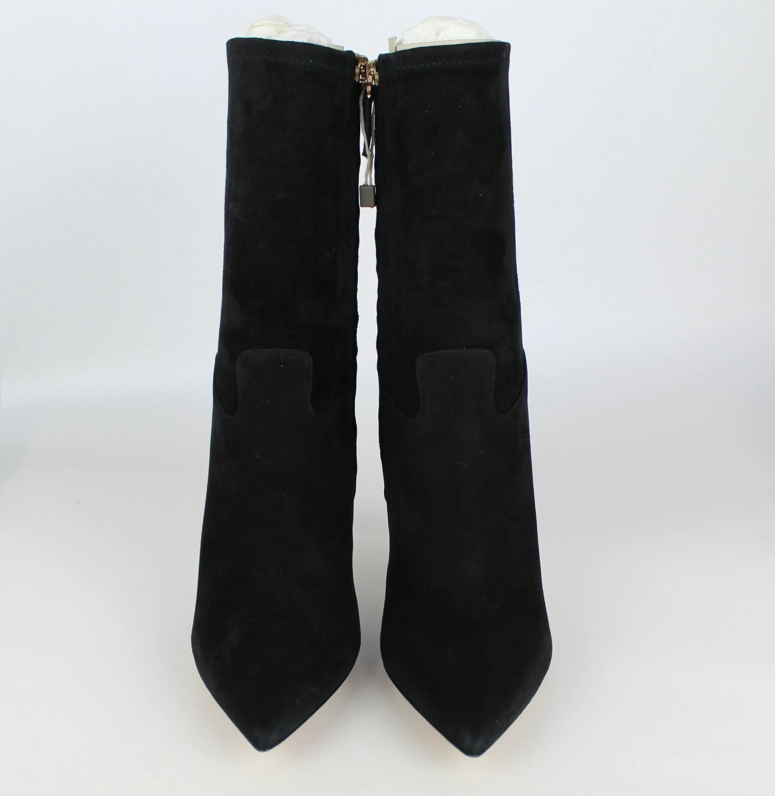NUOVI stivali Valentino Garavani elasticizzati scamosciati neri EUR 38 5 MSRP $1245