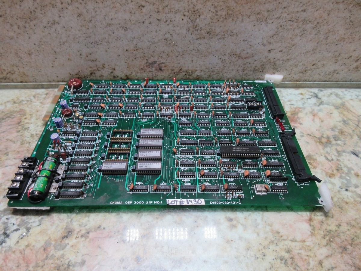 OKUMA CIRCUIT BOARD E4809-032-421-C WARRANTY | eBay