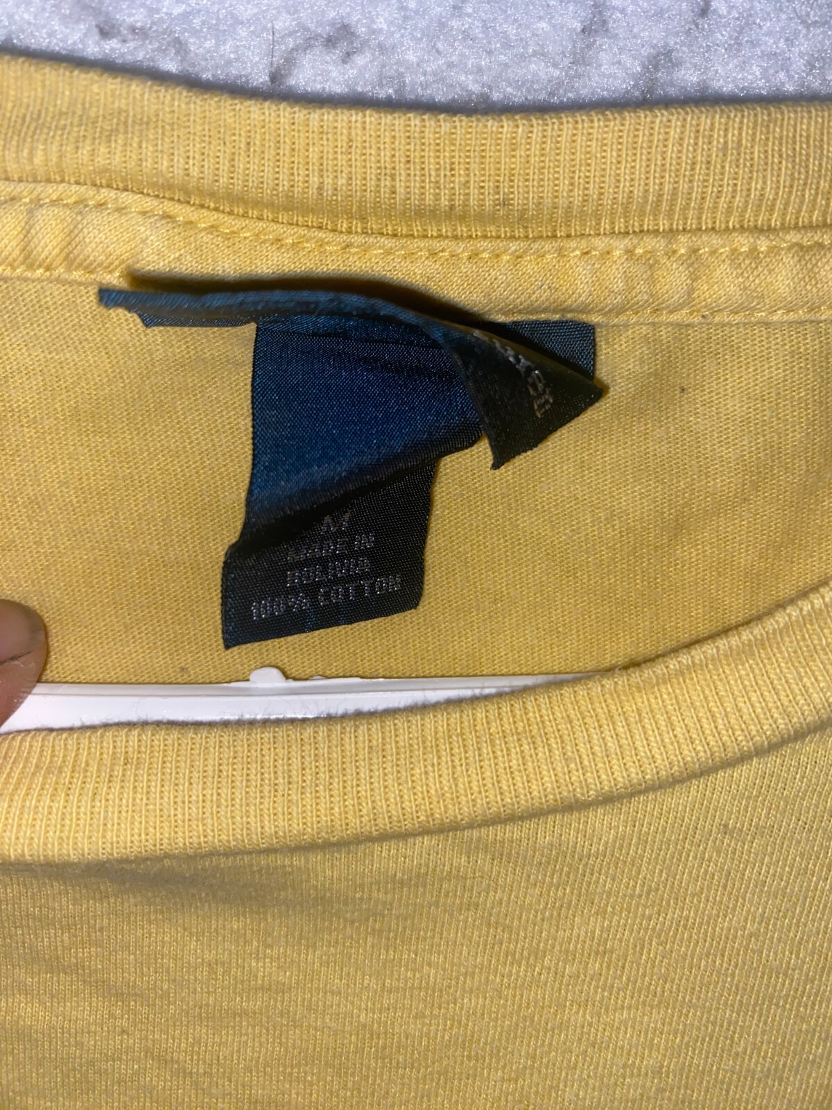 Polo Ralph Lauren uomo t shirt media manica corta girocollo logo pony giallo