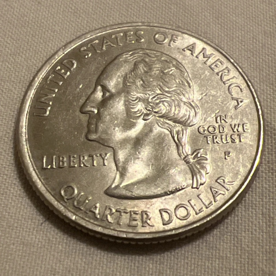 2000-P Virginia Quarter Struck Off-Center NGC MS65 - Image 2 of 3