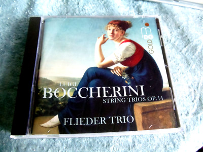 boccherini Streichtrios op.14 - Flieder-Trio mdg. booklet/hülle neu cd leicht !