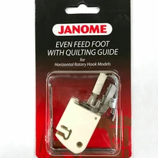 Even Feed Foot Walking Foot W/Quilt Guide 200311003 For Janome Horizontal Rotary