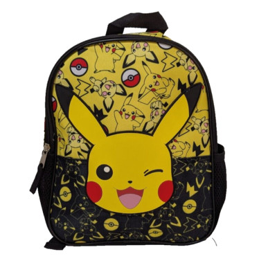 Pokémon Pikachu Mini Backpack by Bioworld Cartoon Yellow & Black