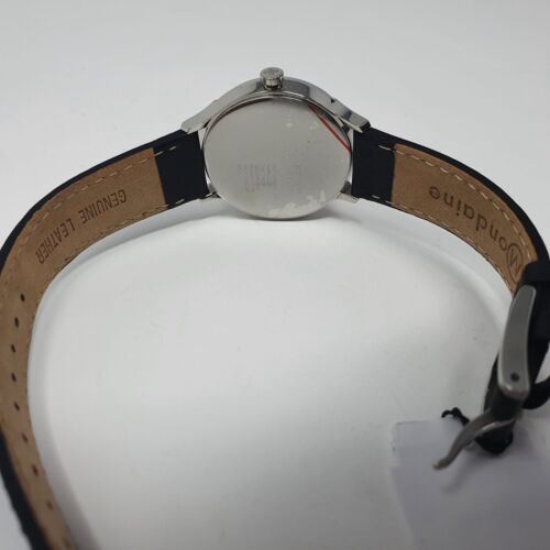 Mondaine Helvetica schwarzes Lederarmband Damenuhr MH1.R1210.LB - Bild 3 von 4