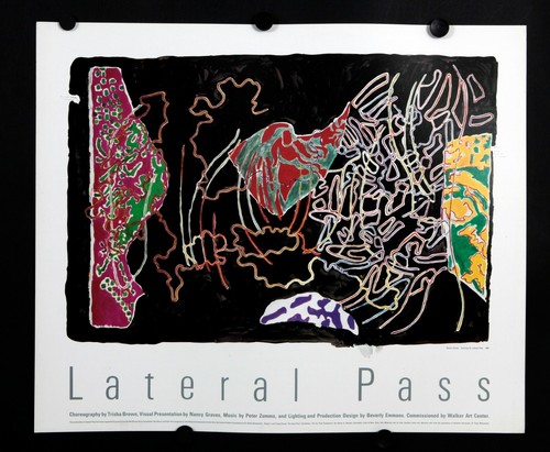 Nancy Graves - Lateral Pass, 1985 - 1985 - Exhibition Poster - Walker Art Center - Picture 10 of 10