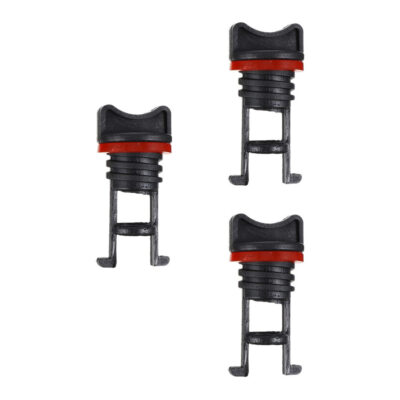 2 Pack Universal Kayak Drain Plug & Base Kit – For Pelican Lifetime Kayaks, Canoe Boat, JSP Manufacturing